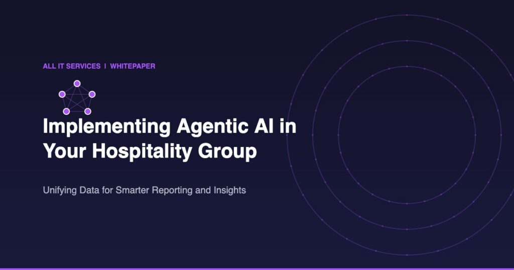 Agentic AI implementation guide for hospitality groups - data integration and reporting