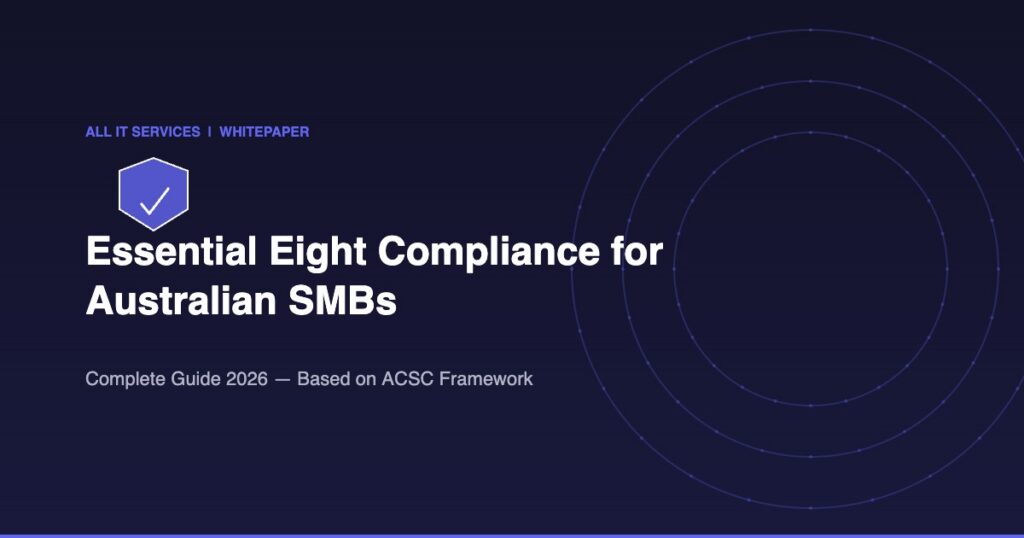 Essential Eight Compliance Guide 2026 - ACSC cybersecurity framework for Australian small and medium businesses