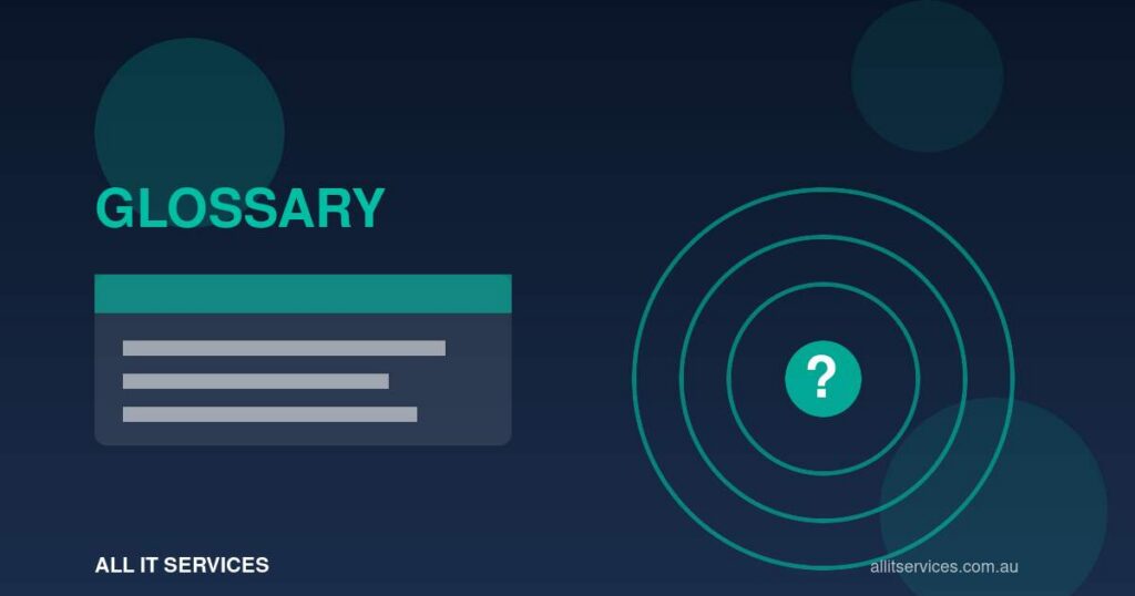 All IT Services glossary graphic explaining authentication bypass attacks