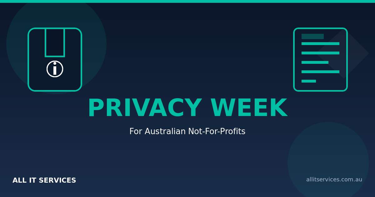 Privacy Awareness Week Wraps Today — What Australian NFPs Should Do