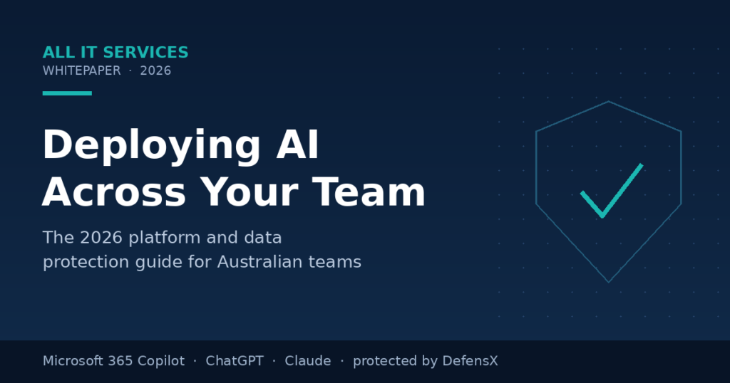 Deploying AI Across Your Team: the 2026 platform and data protection guide from All IT Services