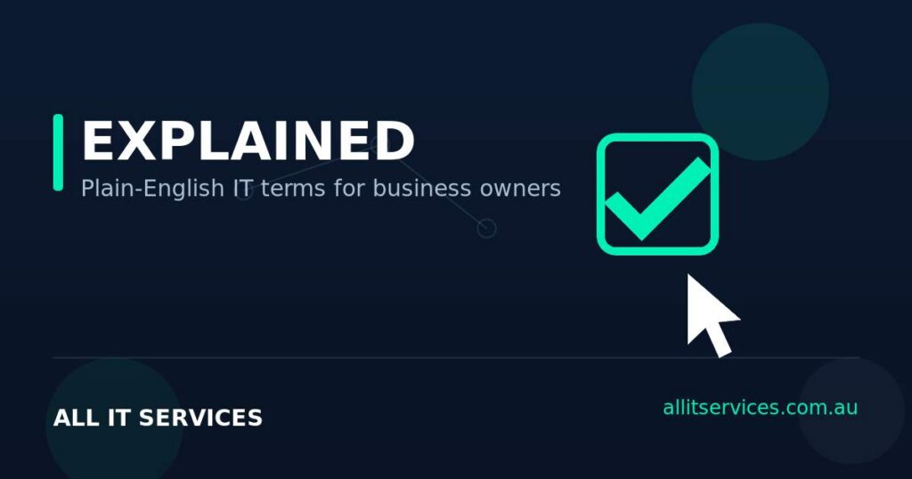 Glossary graphic explaining the ClickFix fake CAPTCHA scam