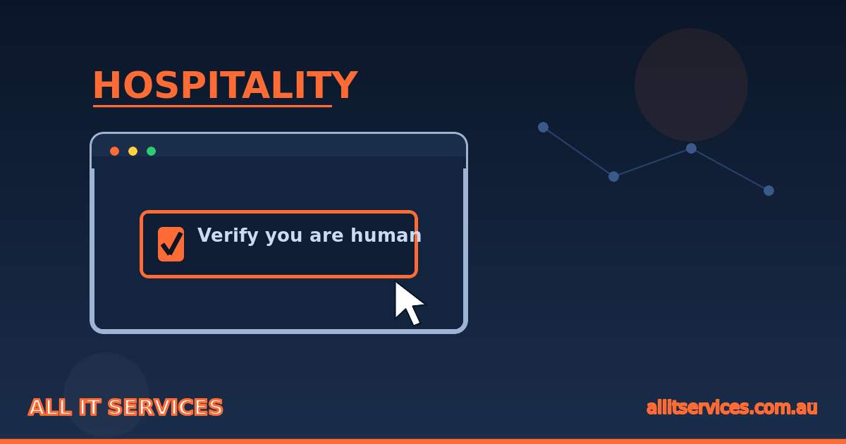 Fake ‘verify you’re human’ pop-ups are hijacking hospitality sites