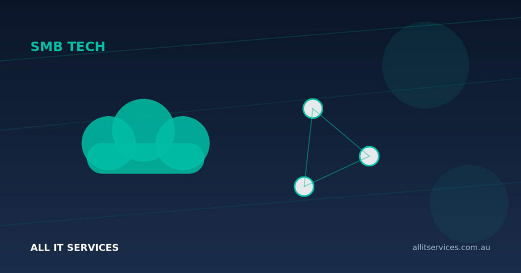 All IT Services SMB Tech graphic on Microsoft 365 pricing