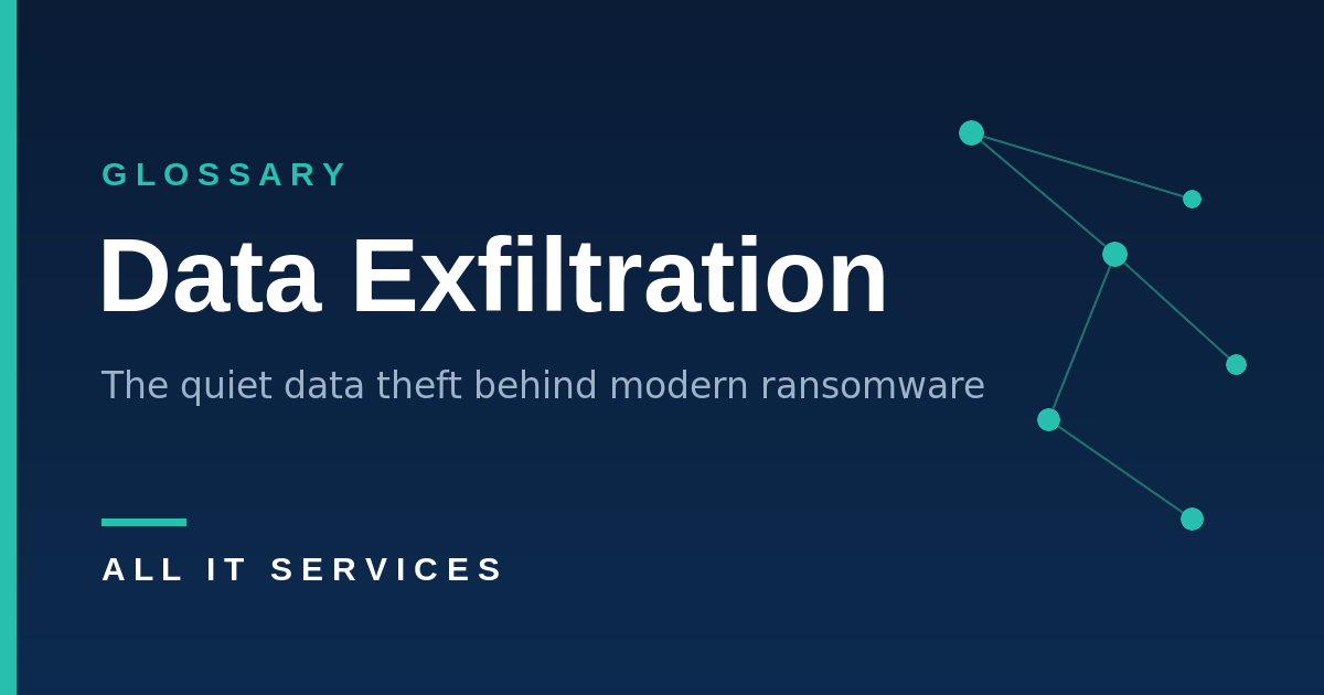 What is data exfiltration — and would you even notice?
