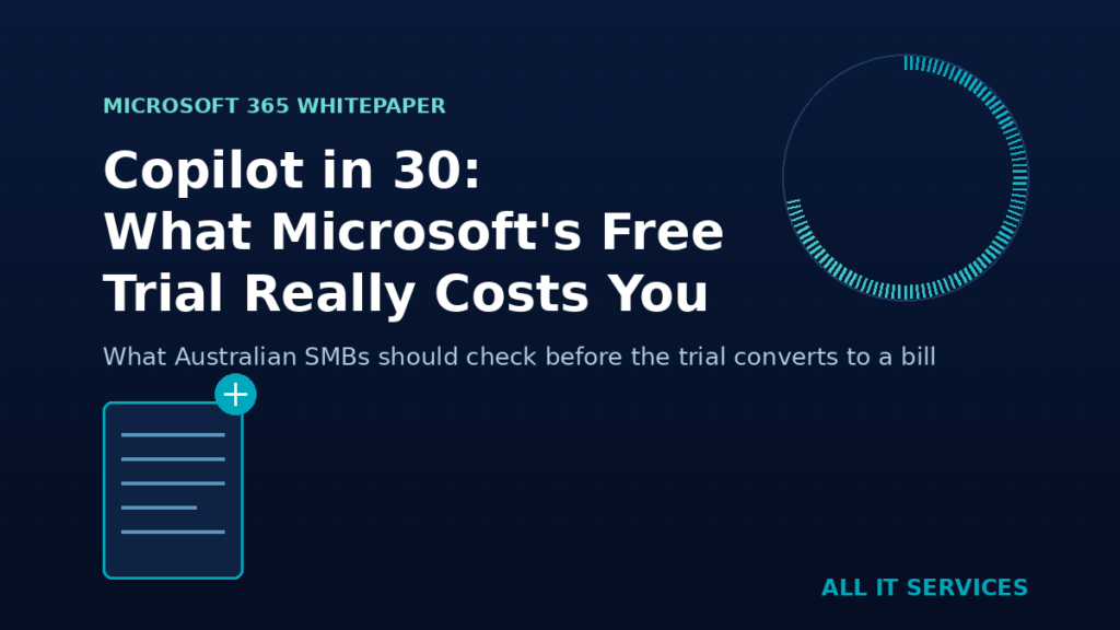 Copilot in 30 Microsoft 365 whitepaper hero graphic