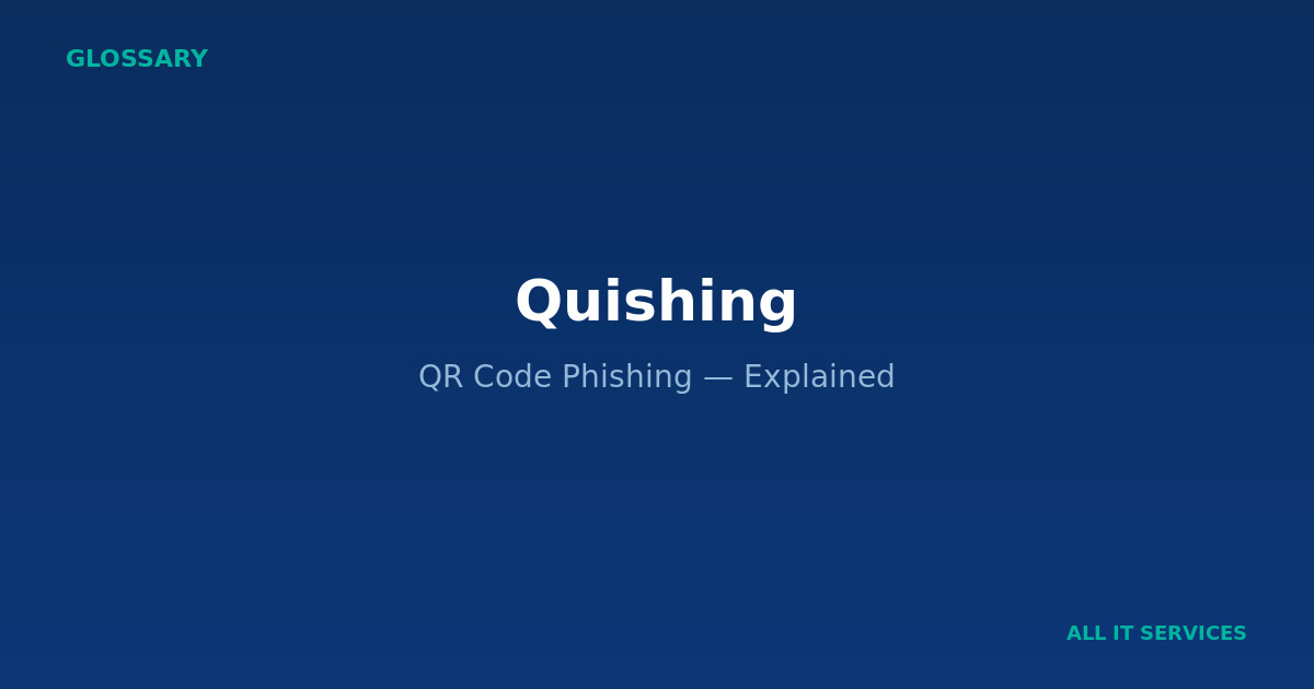 Quishing — Explained